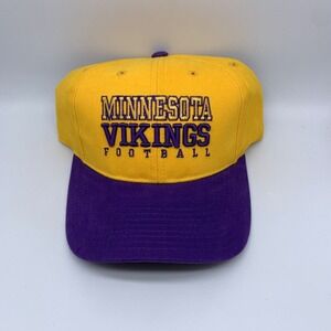 Vintage Minnesota Vikings Reebok Hat Strapback Cap